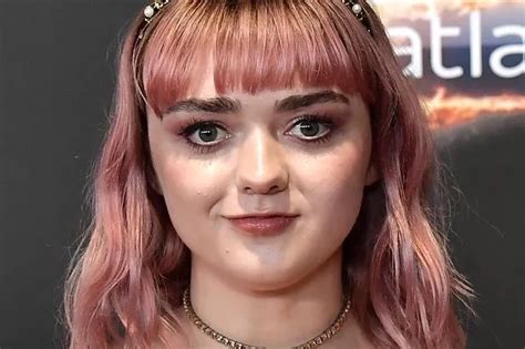 Game of Thrones Star Maisie Williams Shares。